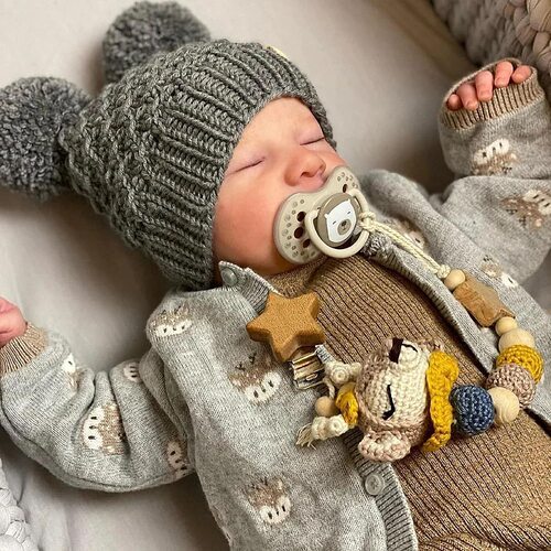 46厘米精致彩绘重生娃娃Reborn Baby Levi 画头发全胶洗澡娃娃