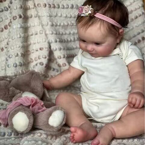 Reborn doll 重生娃娃儿童小女孩乙烯基全胶仿真娃娃跨境外贸