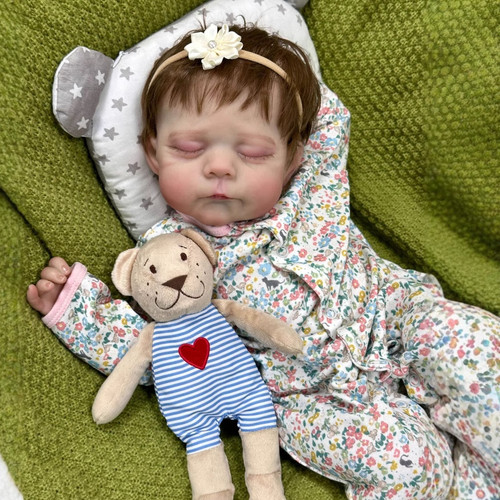 49厘米重生娃娃仿真婴儿软胶玩偶过家家 Erica 跨境货源