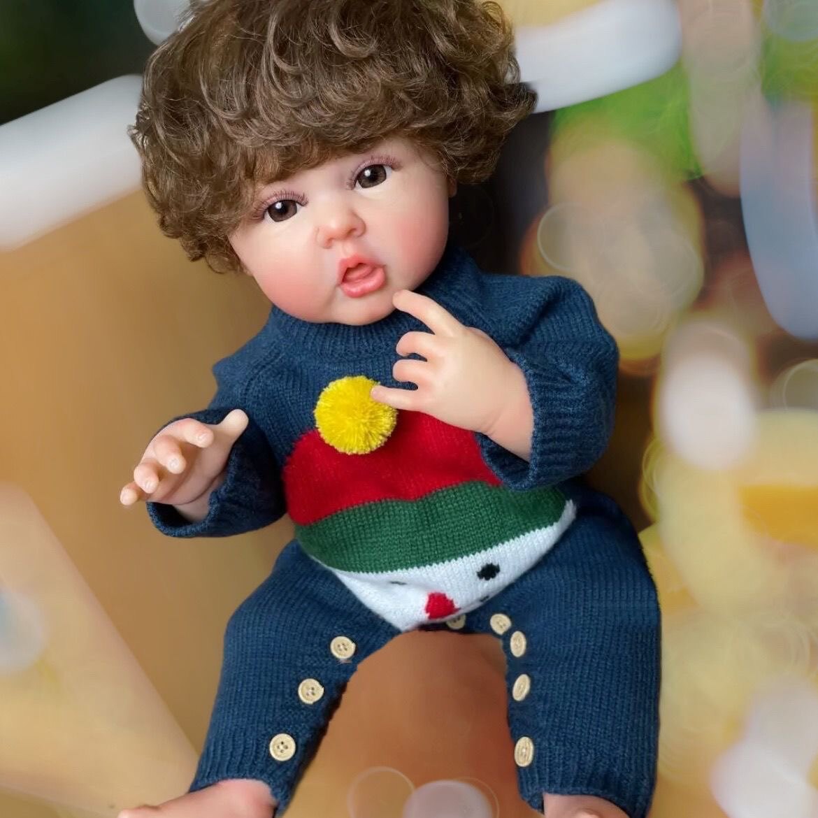 重生娃娃仿真男孩婴儿模型软胶硅胶儿童过家家玩具陪睡眠洋娃娃