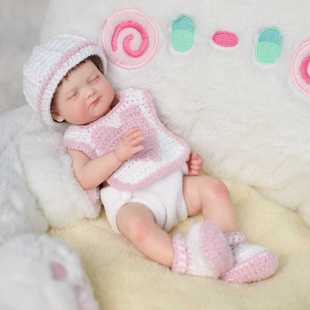 跨境12寸实心硅胶重生娃娃玩具仿真婴儿童益智Silicone reborn