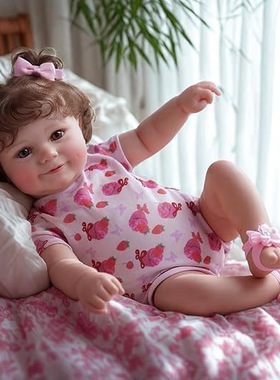 Meddie麦迪布身胶身礼物仿真婴儿重生娃娃reborn doll跨境货源