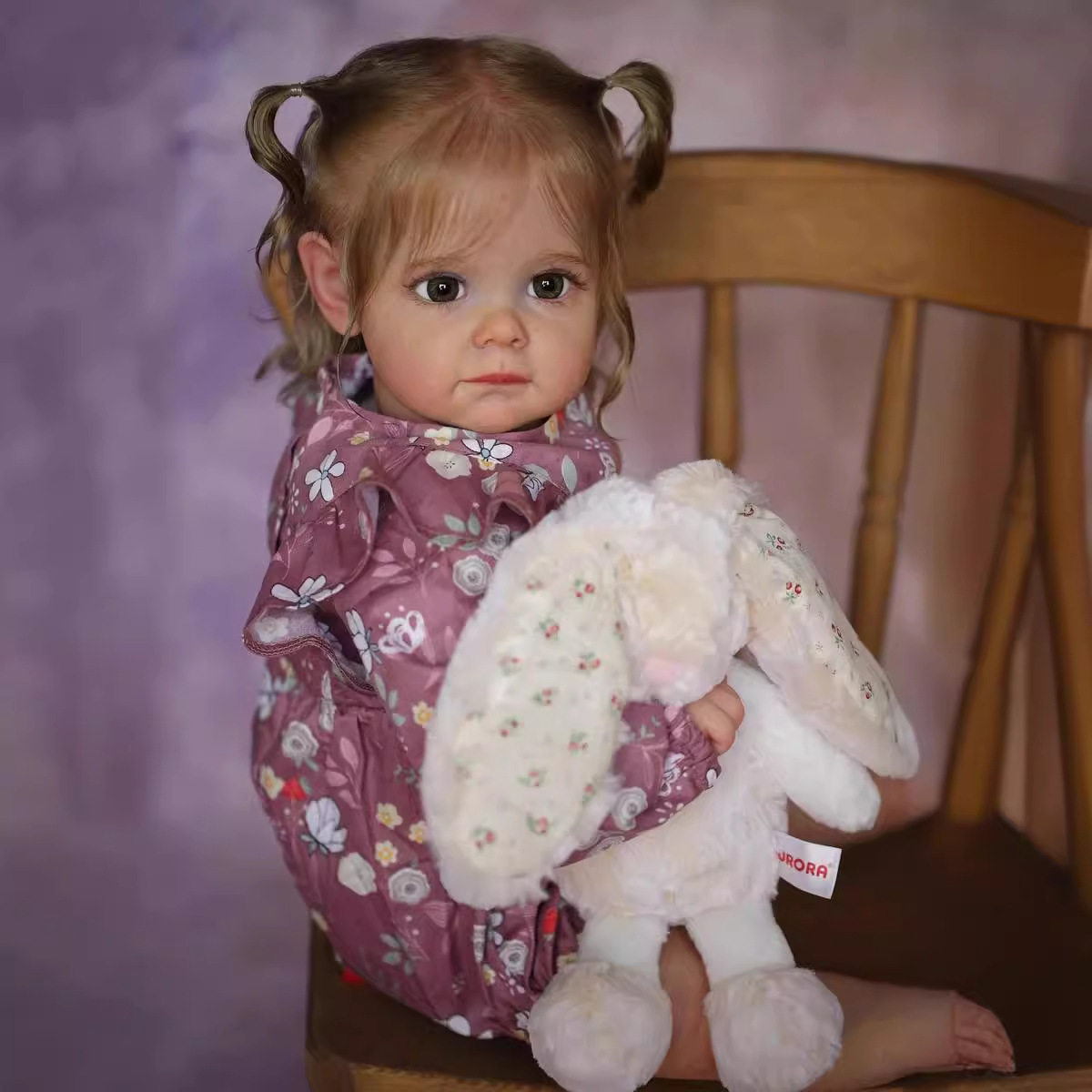 正版重生娃娃 仿真女童Toddler Maggi 手工3D彩绘 跨境货源