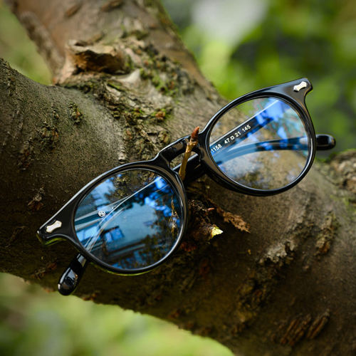 505透明眼镜框配近视眼镜