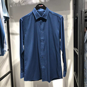 正品 衬衫 JJ家 秋冬男士 品牌男装 磨毛青年长袖 男款 略修身 商务衬衣