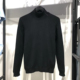 正品 羊毛打底衫 JJ家 男士 品牌男装 黑色针织衫 秋冬款 高领毛衣男款