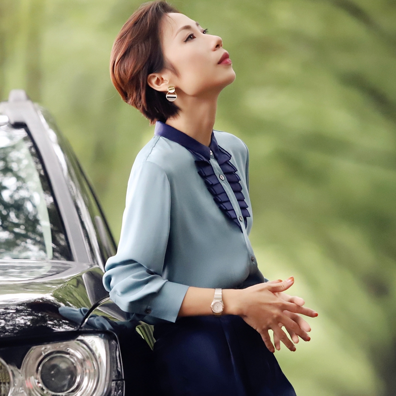 gao级~重磅双乔女设计感小众衬衫券后368.00元