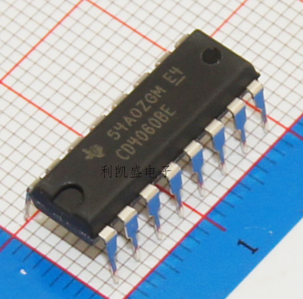 直拍 CD4060 CD4060BE  二进制计数器 DIP-16 直插 全新原装进口