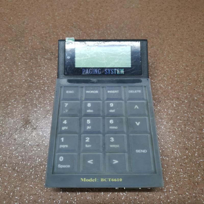 工厂寻呼无线呼叫器BCT6610主机 图片为实物图，议价商品