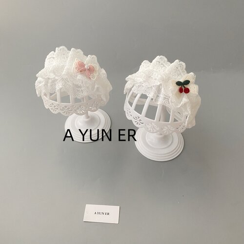 婴儿帽子夏季薄蕾丝发带婴儿头带