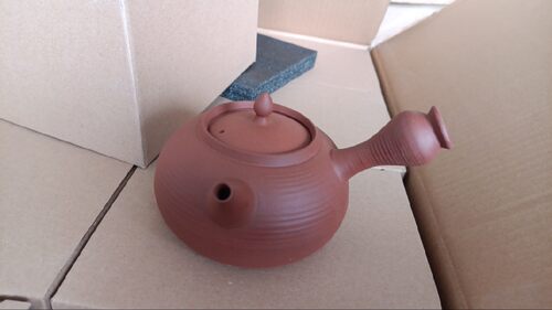 全手工砂挑壶木炭砂铫专用烧水煮茶煮水壶烧水壶潮州砂铫壶煮水壶