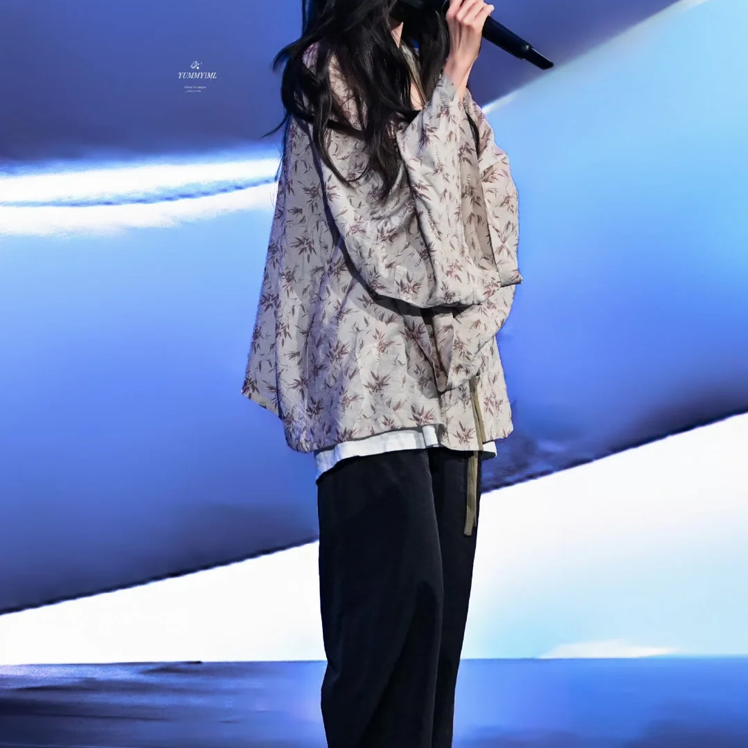 2025夏季新款韩版时尚气质百搭显瘦圆领长袖衬衫女宽松休闲上衣潮