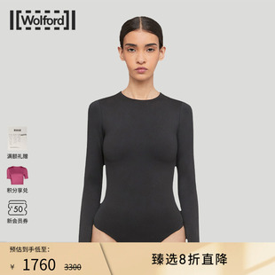 Wolford 沃尔福特Aurora无缝舒适贴身质感通勤柔软连体衣女76069