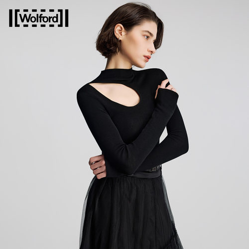 wolford/沃尔福特纯羊毛针织衫