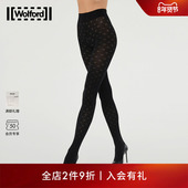棉混纺方斑点连裤 Wolford 沃尔福特Cotton60D秋季 袜子女士15039