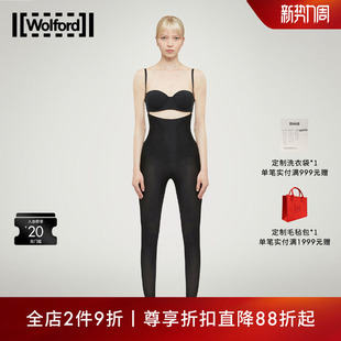 不含文胸 Wolford 丝袜 连裤 19412 沃尔福特Function功能束形修身