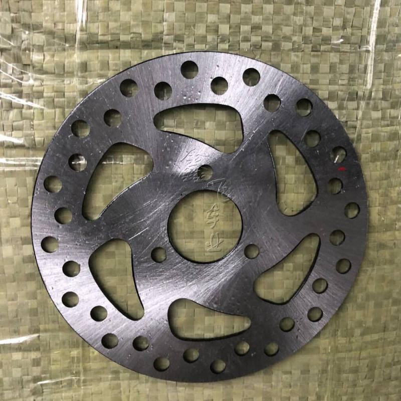 迷你49CC小跑车小利亚越野摩托车配件机械卡钳刹车盘 碟刹盘