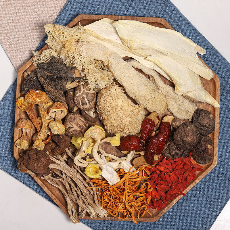 云南十二菌菇汤非七彩菌菇汤广东老火老汤羊肚菌煲汤材料鸡汤料包