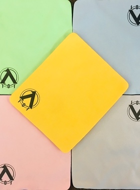 入门乐手101擦琴布  一套5张 不掉毛的擦琴布【买两套送一套】