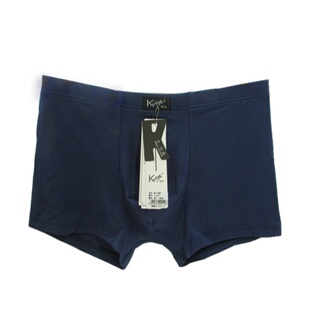 卡杜夫 内裤 男中腰纯色柔软舒适透气莫代尔棉肥老男士平角裤