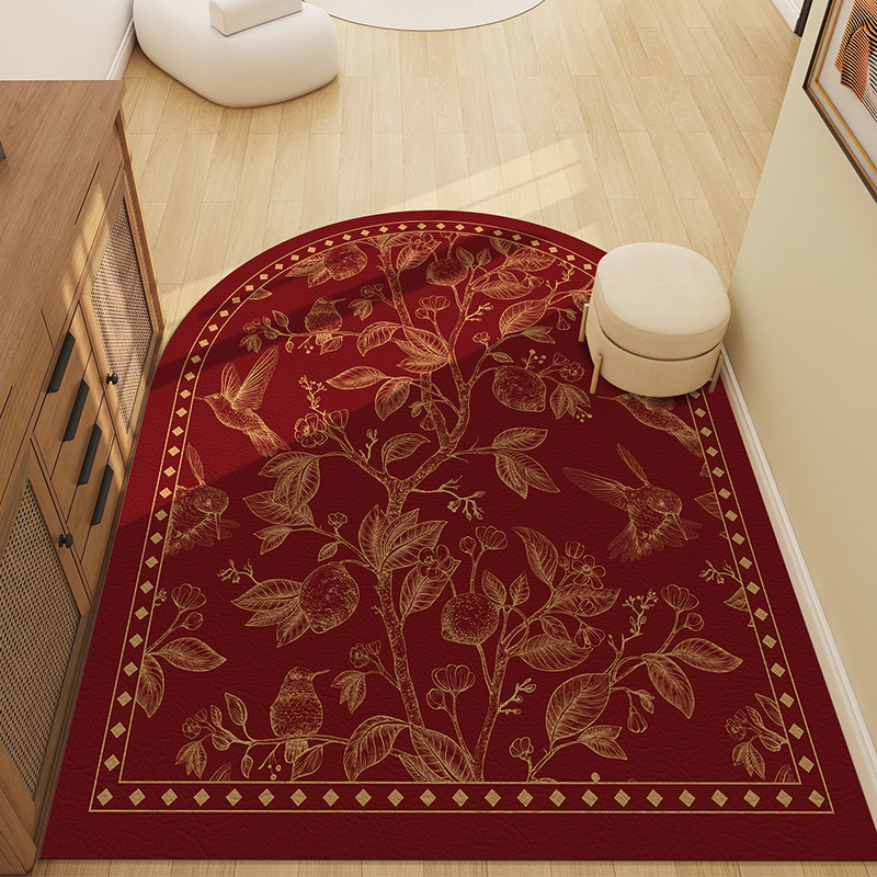 中式地垫入户门家用pvc玄关