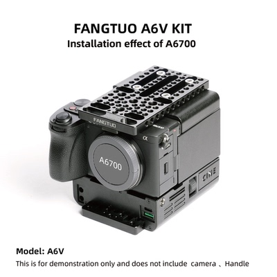 方拓A6700兔笼V口电池散热拓展