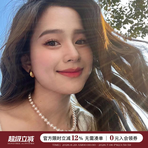 法式高级感珍珠项链时尚锁骨链