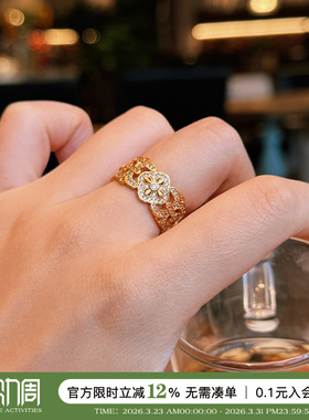 蜜蜂妈金店同款金刚杵戒指