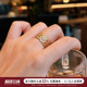 蜜蜂妈手作 金刚杵戒指女中古精致气质指环生日礼物 金店同款