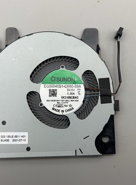 DELL戴尔inspiron 13 7300 7306 2-in-1风扇CPU散热09NRGK 099N5C