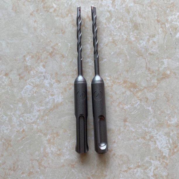 4mm电锤冲击钻头不用打胶塞快速固定线管水管打孔