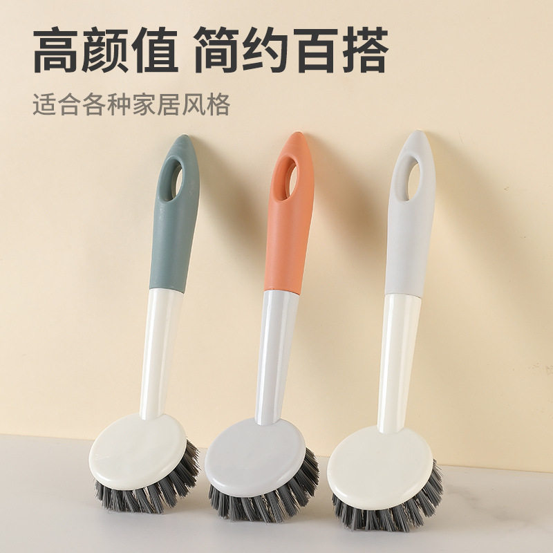 多用途厨房清洁刷 可挂式清洁毛钢丝球/钢丝刷