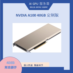 AI人工智能虚拟化训练运算英伟达GPU 定制版 A100 NVIDIA 40GB