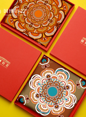 中国国家博物馆好运连连丝巾礼盒博物馆精美结婚实用生日女士礼物