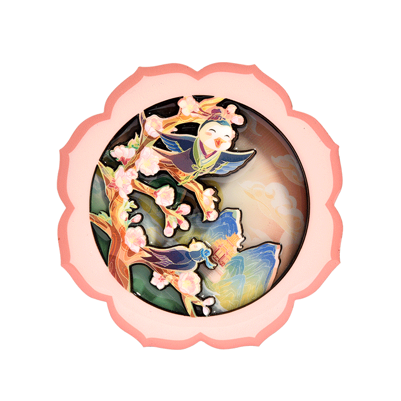 中国国家博物馆四季锦绣冰箱贴