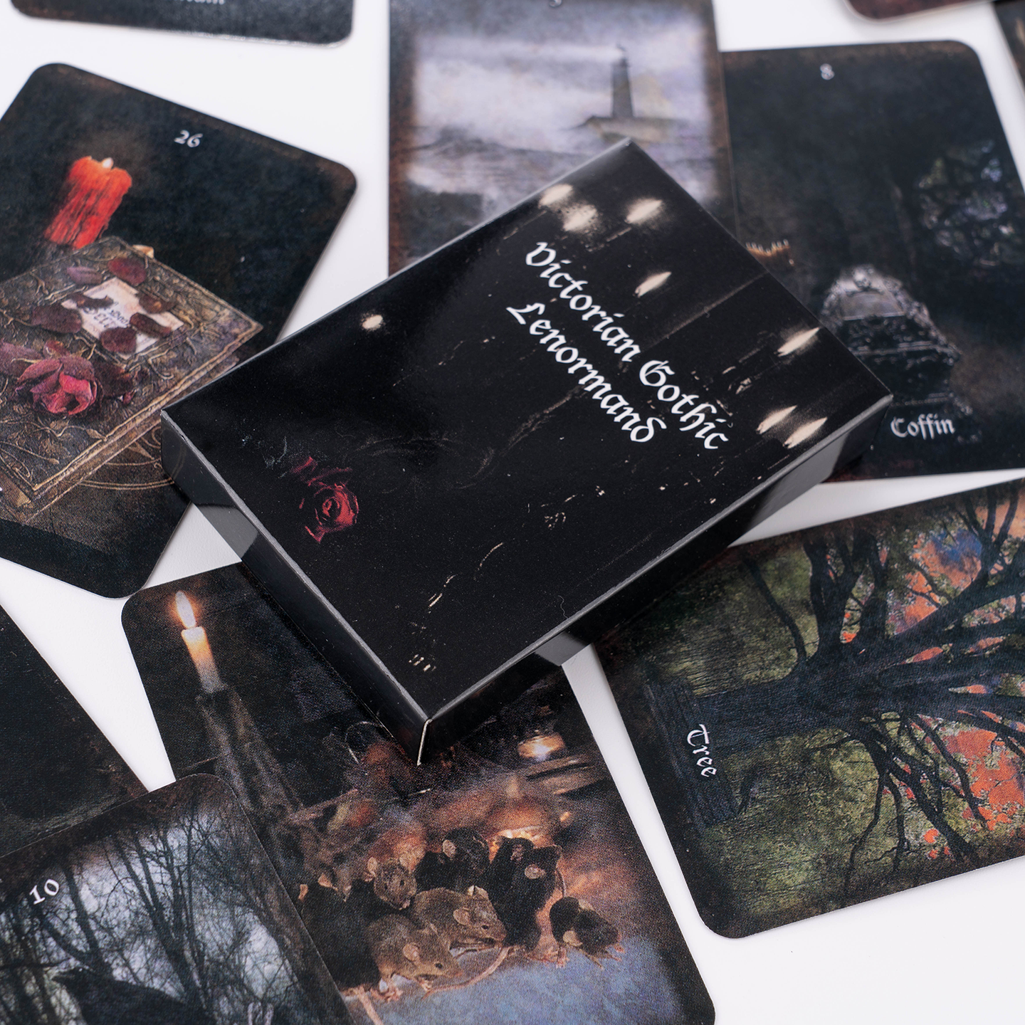 暗黑复古风格哥特雷诺曼 传统体系手感升级版利诺曼