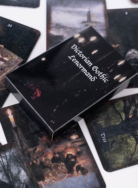 暗黑复古风格哥特雷诺曼 传统体系手感升级版利诺曼