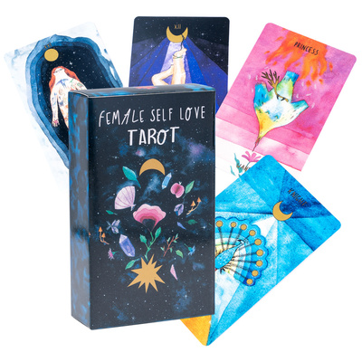 赞美女性自爱塔罗牌 女人爱自己卡罗牌 female self love tarot