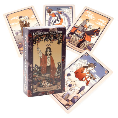 12X7大正浪漫塔罗牌 日本浪漫风卡罗牌塔 taisho roman tarot