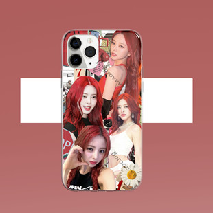 itzy申有娜yuna手机壳 适用于苹果16安卓vivo OPPO华为三星红米小米iPhone