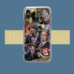 汉尼拔麦叔麦斯米克尔森手机壳 适用 苹果14华为安卓小米OPPOvivo