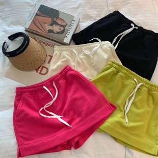 子 儿童休闲百搭半身裙阔腿短裤 韩国2025女童松紧腰A字短裙裤 夏装