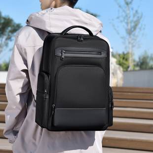 定型男士商务双肩包耐磨弹道尼龙牛津布15.6寸电脑包通勤背包包邮