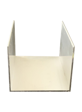 包边卡槽u型槽铝C型槽铝U槽100*80*2mm内径96mm铝合金槽铝铝槽i.