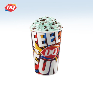 【电子卡券】DQ1份薄荷风味暴风雪含巧克力曲奇饼干【谨防诈骗】