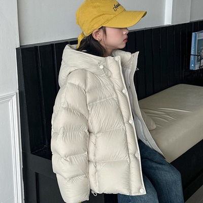 韩国儿童泡芙羽绒服2025冬新款