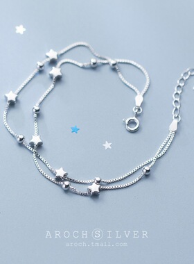 女款925纯银时尚2023年新款手链