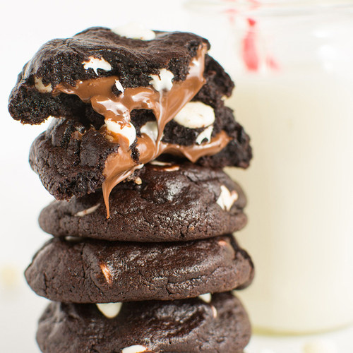 苏米兰爆浆巧克力流心纽约软曲奇