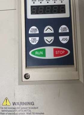 （维修议价）SA-4037B 三基变频器380V3.7KW 测试包好 实