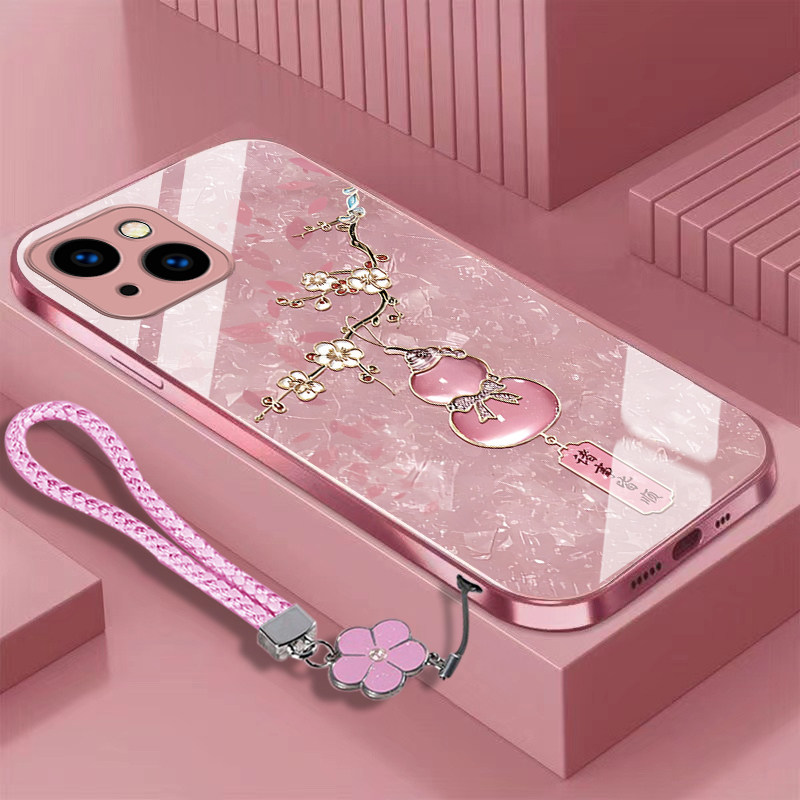 适用苹果13手机壳iPhone17新款独特巨好看轻奢冰感创意保护套16promax韩系小众不撞款15pro男女高级感ins外壳